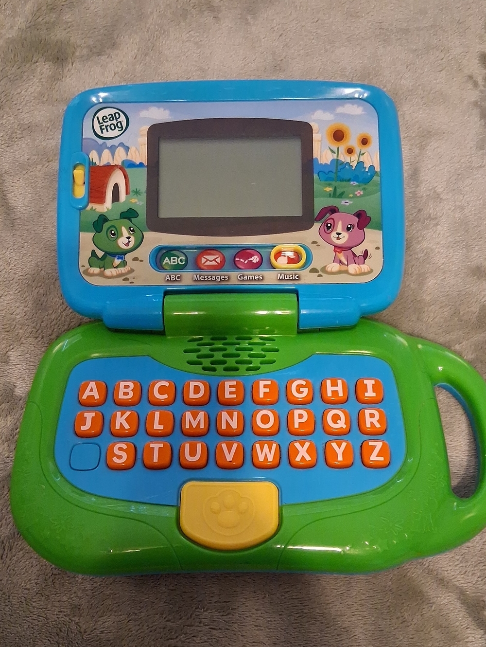 LeapFrog My Own Leaptop Learning Laptop Toy Green & Blue